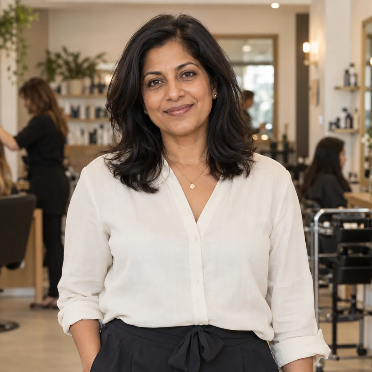 Emily Parker, Salon co-owner