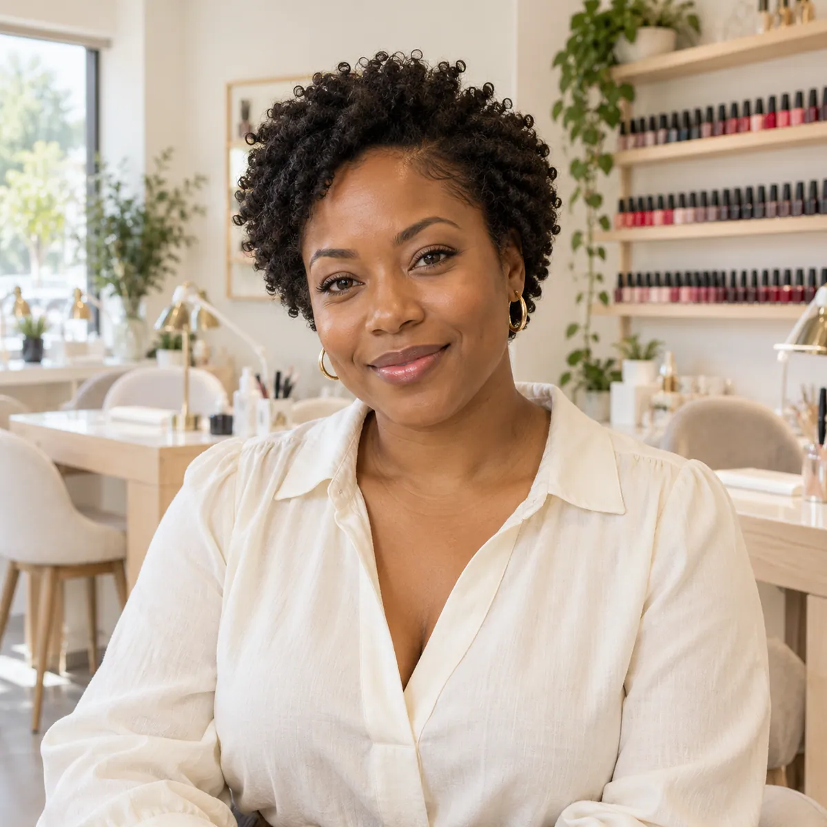 Ashley Carter, Nail salon co-owner